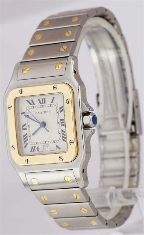 cartier santos galbee steel|cartier santos galbee model.